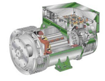 青田发电机内部结构图 青田发电机内部结构图